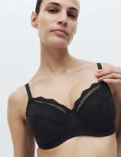 3pk Wired Full Cup Minimiser Bras C-H