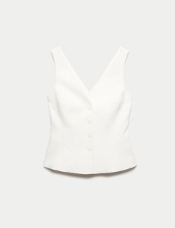 Waisted Single Breasted Waistcoat