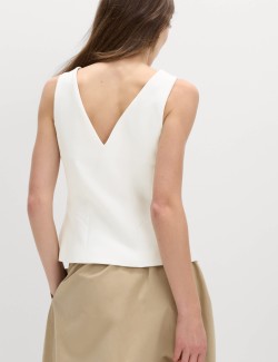 Waisted Single Breasted Waistcoat