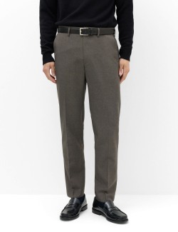 Regular Fit Crease Resist Trousers