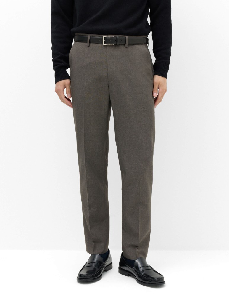 Regular Fit Crease Resist Trousers