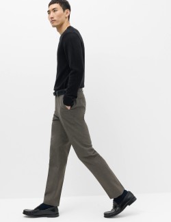 Regular Fit Crease Resist Trousers