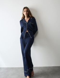Cotton Modal Revere Pyjama Set