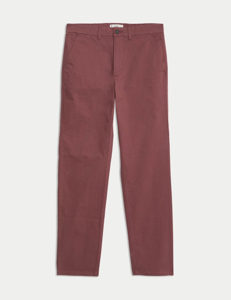 Regular Fit Stretch Chinos