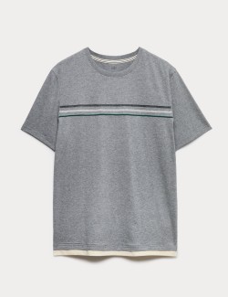Pure Cotton Striped Pyjama Top
