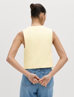 Cropped Waistcoat