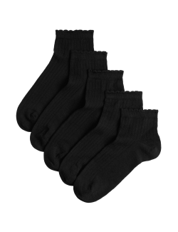 5pk Seamfree Anklets