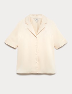 Satin Collared Shirt