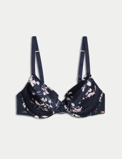 Lantana Silk & Lace Wired Full Cup Bra (A-E)