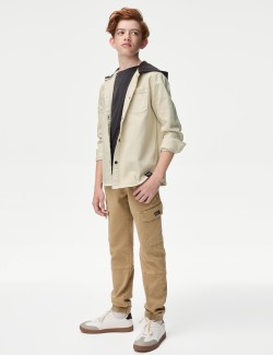 Cotton Rich Cargo Trousers (6-16 Yrs)