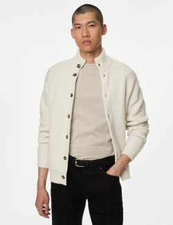 Supersoft Knitted Jacket with Wool