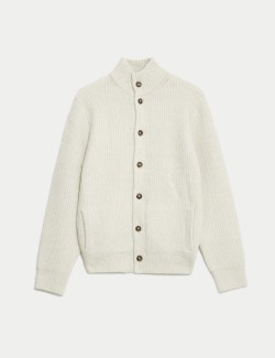 Supersoft Knitted Jacket with Wool