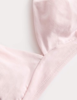 3 Pack Cotton Rich Non Wired Plunge Bras (A-E)