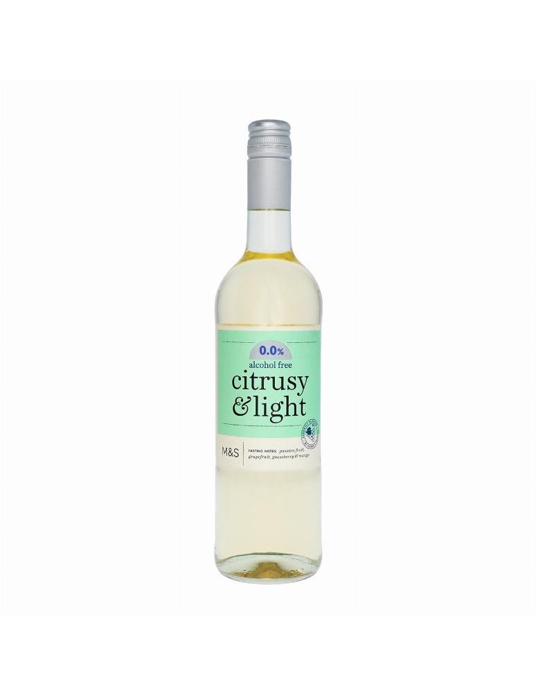 Nápoj z nealkoholického aromatizovaného bílého vína Sauvignon Blanc