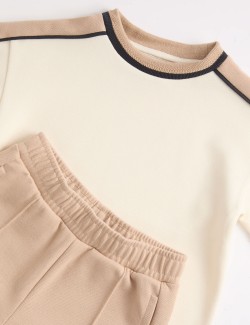 Outfit piké trička a šortek ze směsi bavlny (2–10 let)