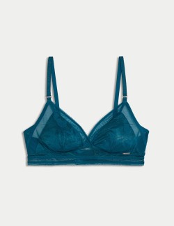 Valencia Lace Non Wired Bralette (A-E)