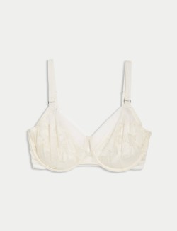 Valencia Lace Wired Minimiser Bra (C-G)