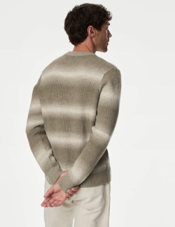 Supersoft Striped Jumper with Wool