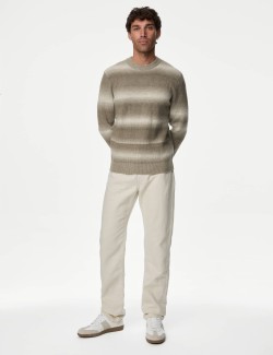 Supersoft Striped Jumper with Wool