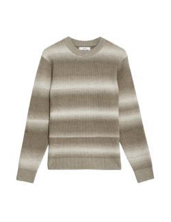 Supersoft Striped Jumper with Wool