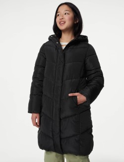 Stormwear™ Longline Padded Hooded Coat (6-16 Yrs)