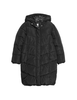 Stormwear™ Longline Padded Hooded Coat (6-16 Yrs)