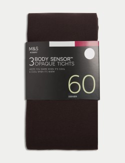 3pk 60 Denier Body Sensor™ Tights