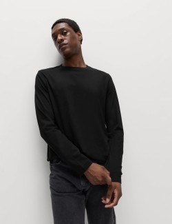 Pure Cotton Soft Touch Long Sleeve T-Shirt
