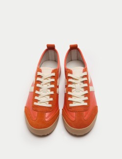 Leather Stripe Trainers