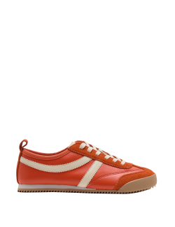Leather Stripe Trainers