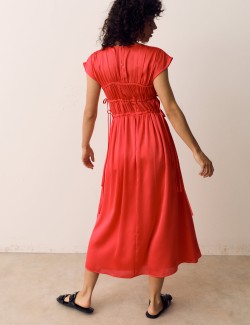 Midaxi Smock Dress