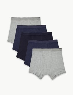 5pk Pure Cotton Cool & Fresh™ Trunks