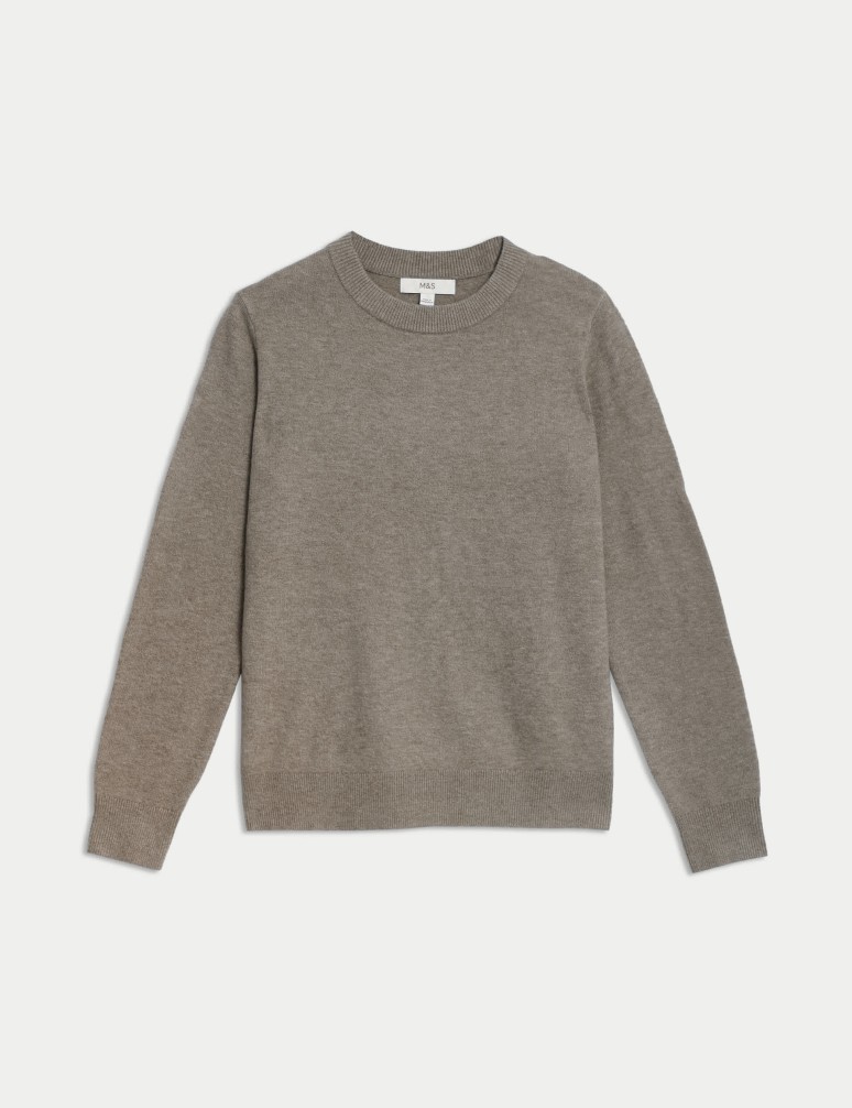 Air-Yarn Crew Neck Jumper