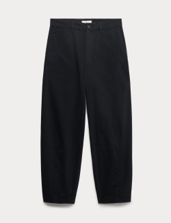Barrel Fit Trousers