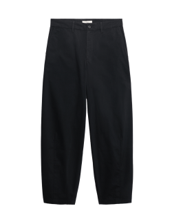 Barrel Fit Trousers
