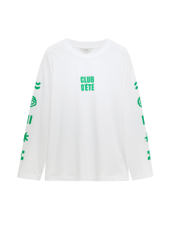 Pure Cotton Graphic Oversized T-Shirt