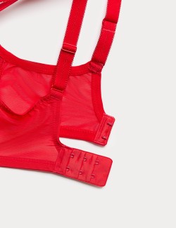 Mesh Wired Extra Support Bra (F-J)
