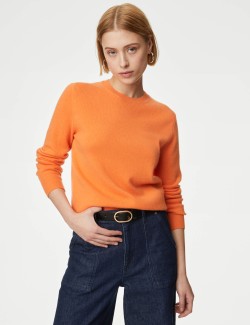 Pure Cashmere Crew Neck Jumper