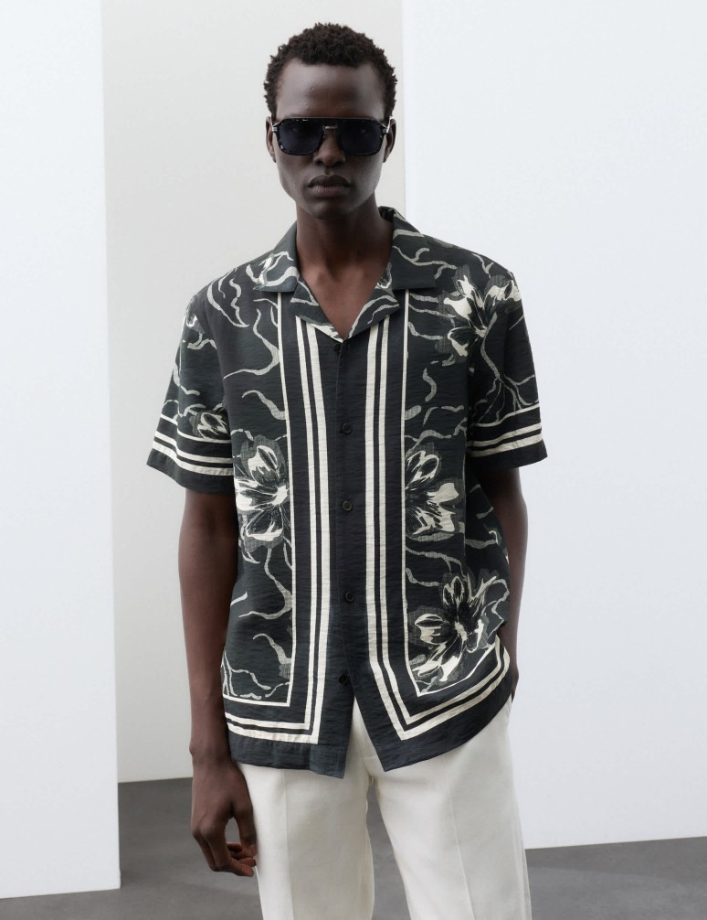 Floral Short Sleeve Shirt