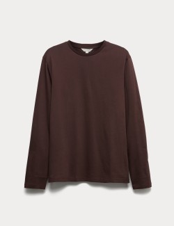 Pure Supima® Cotton Long Sleeve T-Shirt