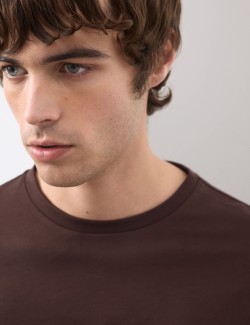 Pure Supima® Cotton Long Sleeve T-Shirt