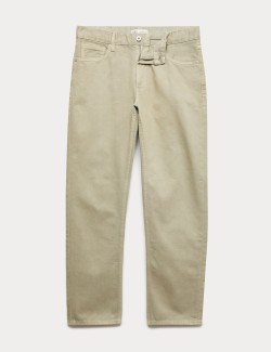 Straight Fit Rigid Denim Jeans