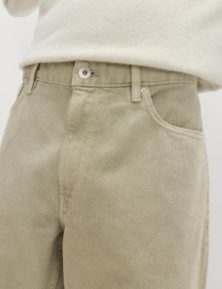 Straight Fit Rigid Denim Jeans