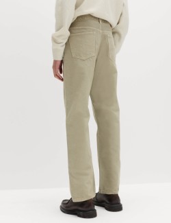 Straight Fit Rigid Denim Jeans
