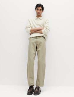 Straight Fit Rigid Denim Jeans