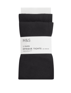 2pk 60 Denier School Tights (3-16 Yrs)