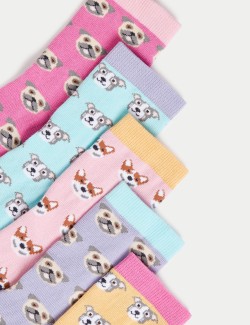 5pk Cotton Rich Dog Socks