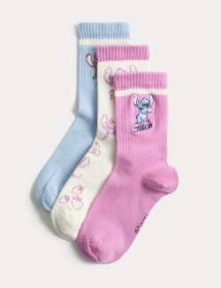 Ponožky Lilo & Stitch™, sada 3 párů (6 malé – 7 velké)