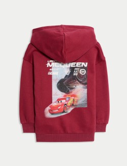 Mikina Disney Cars™ s kapucí, zipem a vysokým podílem bavlny (2–8 let)