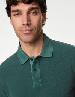 Pure Cotton Polo Shirt